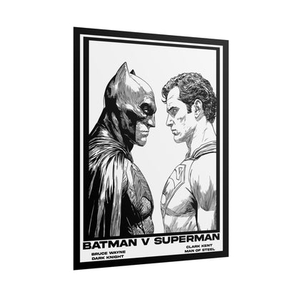 Cinematic Batman v Superman Rolled Poster