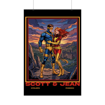 Scott and Jean Comic Art