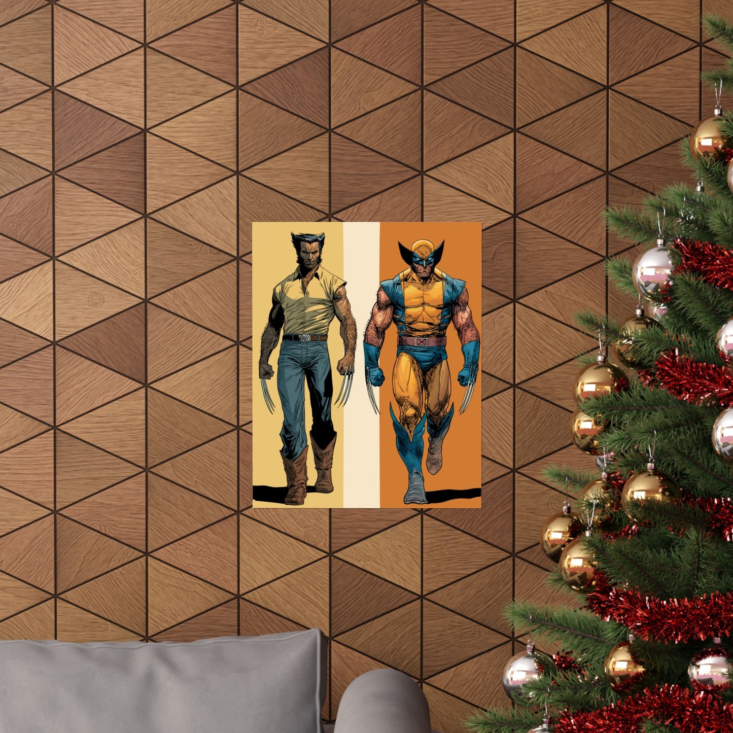 Two Faces of a Loner - Vertical Poster