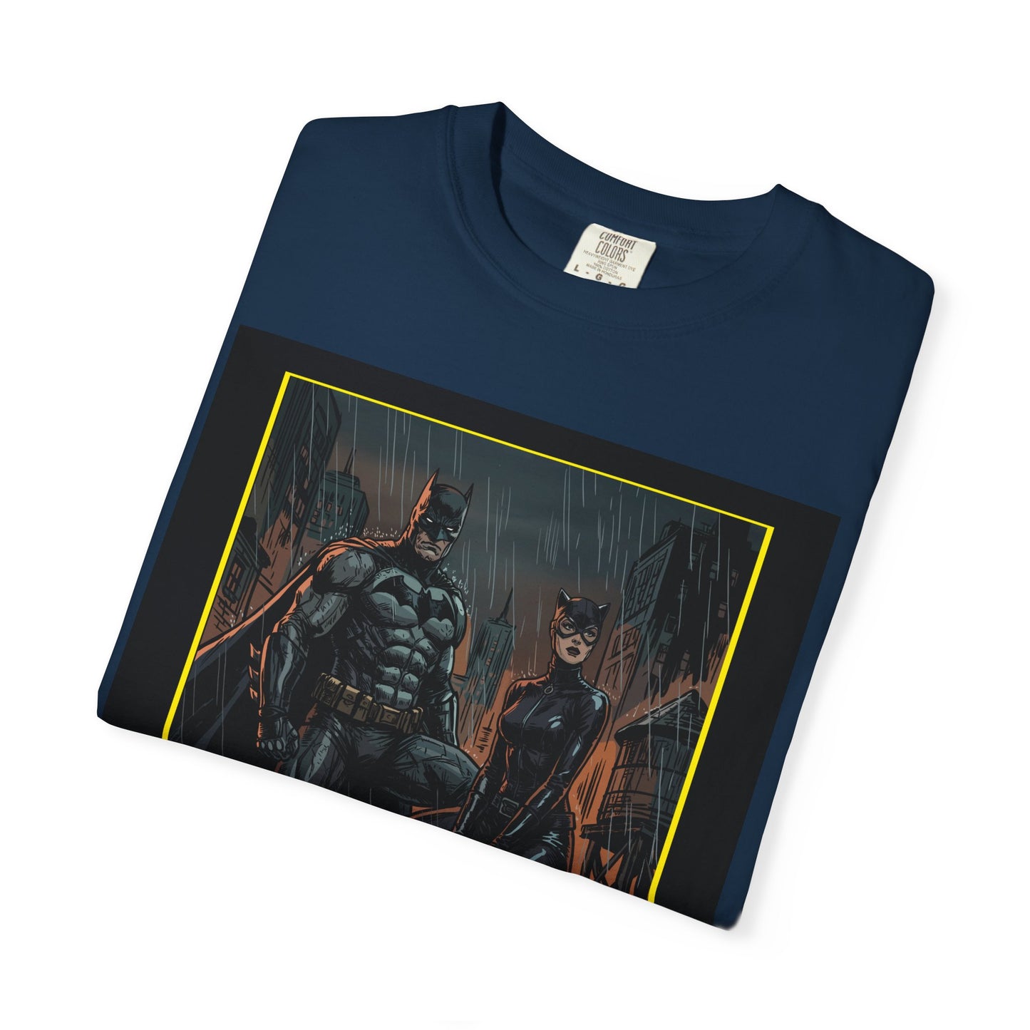 “The Bat & The Cat” Vintage Comic Poster Tee