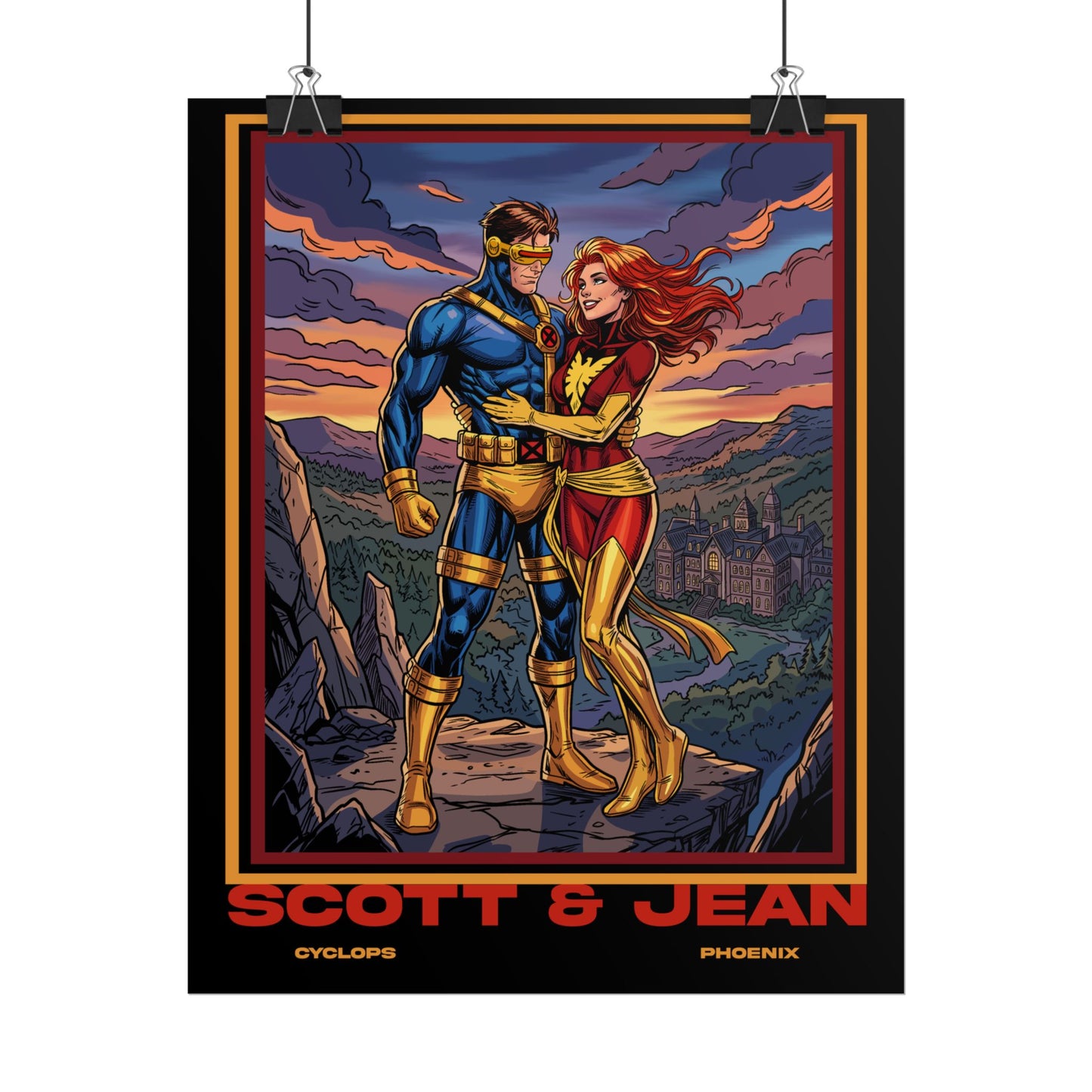 Scott and Jean Comic Art
