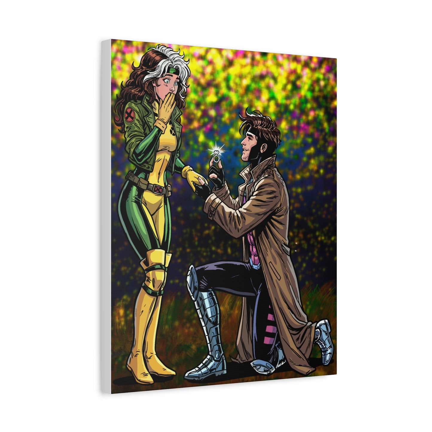 Thief and Belle #3 - Canvas Print