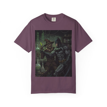 Batman & Scarecrow Graphic T-Shirt — Dark Comic Art Tee