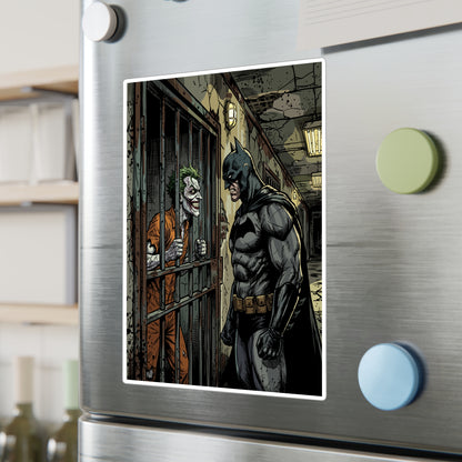 Batman vs Joker Vinyl Decal
