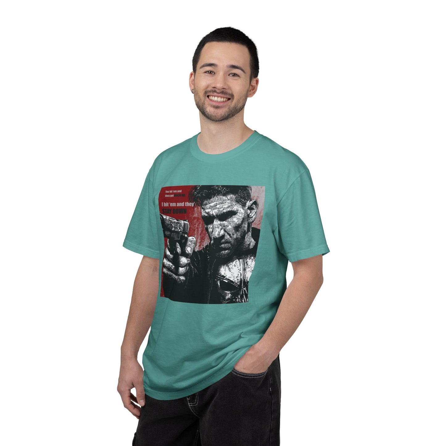 Punisher Graphic T-Shirt – 'I Hit ‘Em'