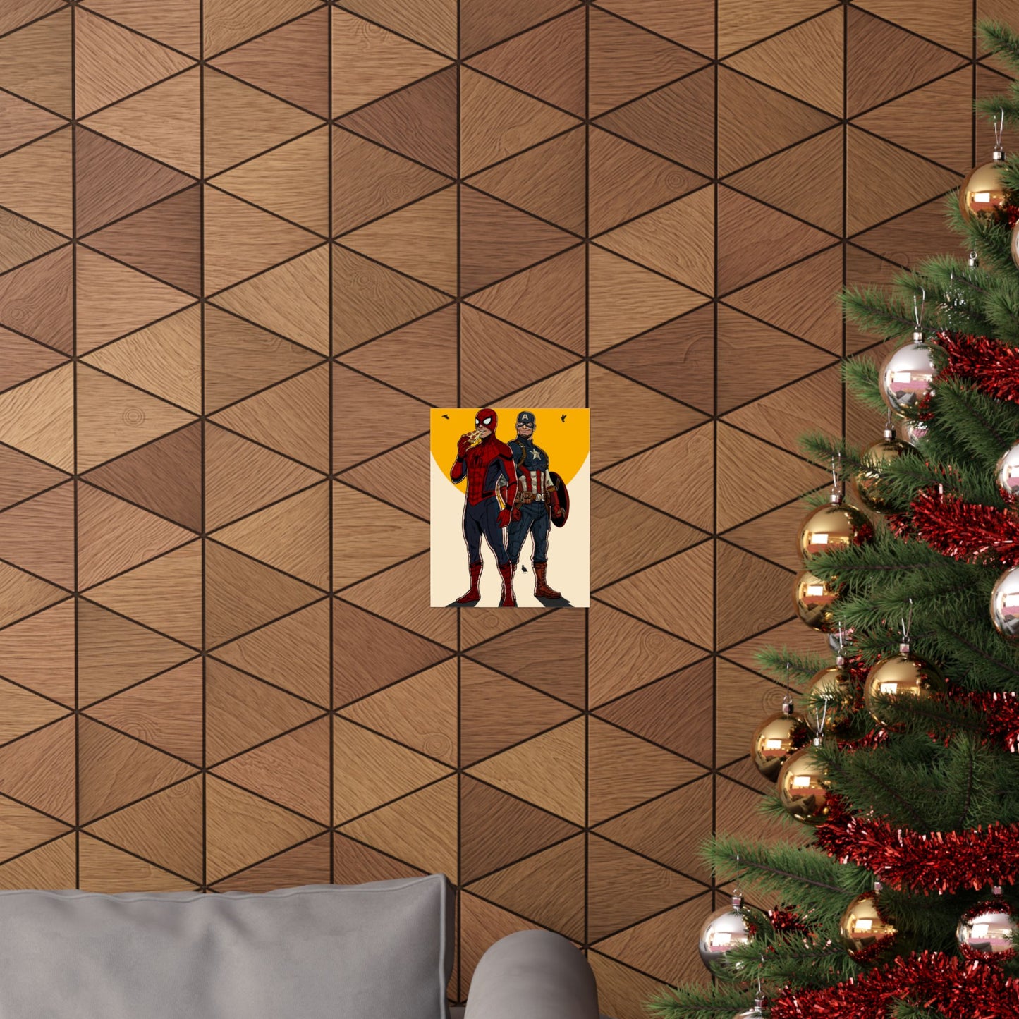 Brooklyn vs Queens - Matte Poster