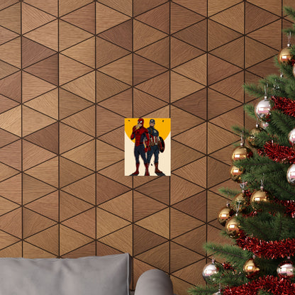 Brooklyn vs Queens - Matte Poster