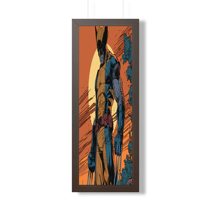 Wolverine - Dusk - Comic Art Framed Poster