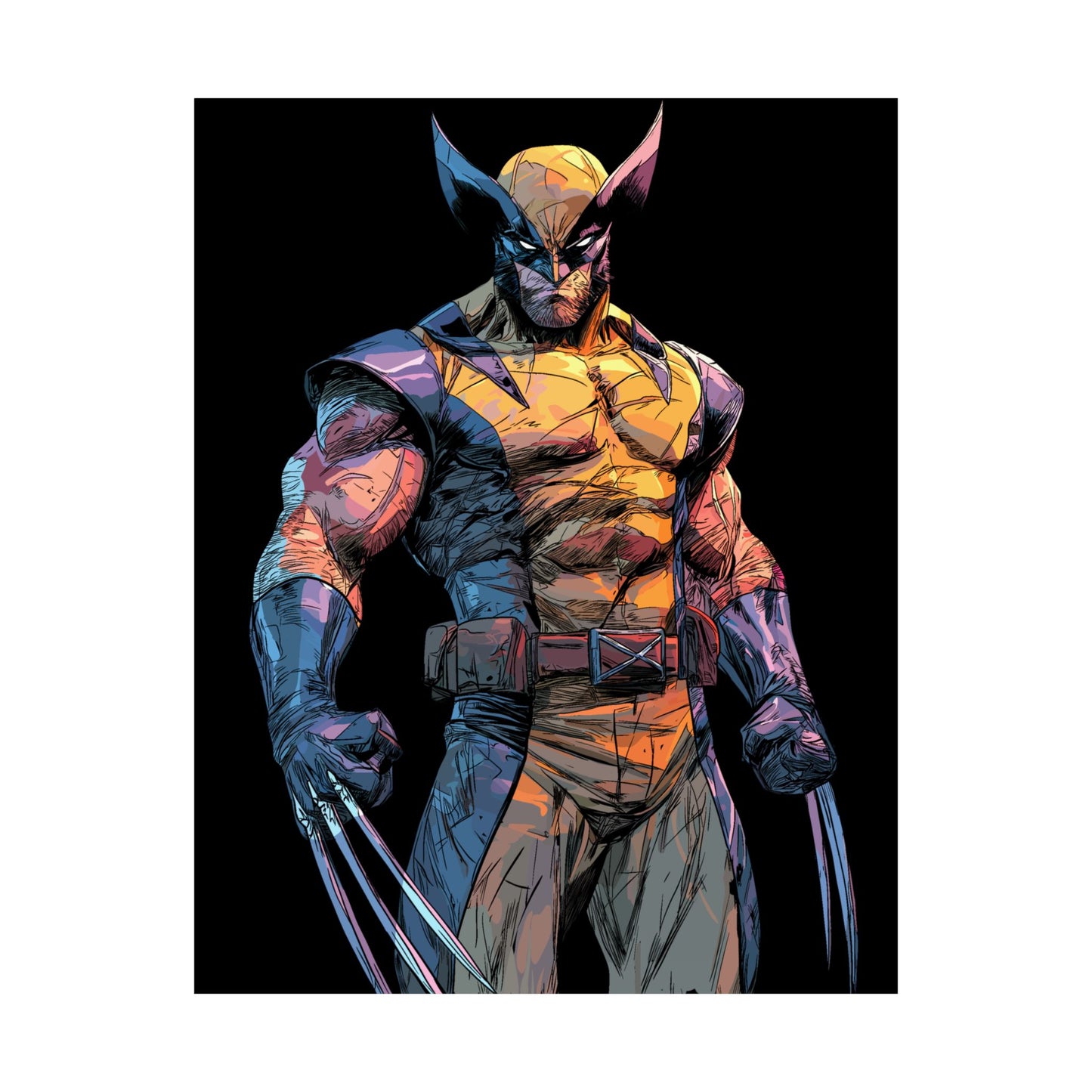 The Loner - Matte Vertical Poster