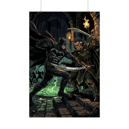 Batman vs. Ra’s al Ghul Rolled Poster