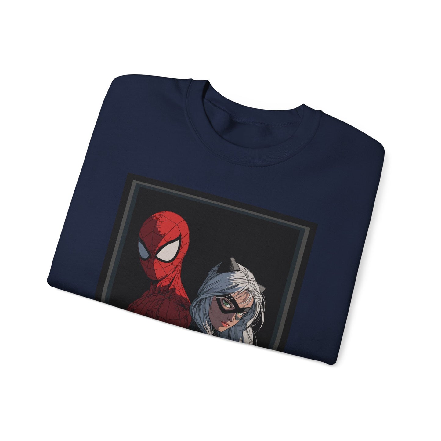 Spider-Man & Black Cat Crewneck Sweatshirt
