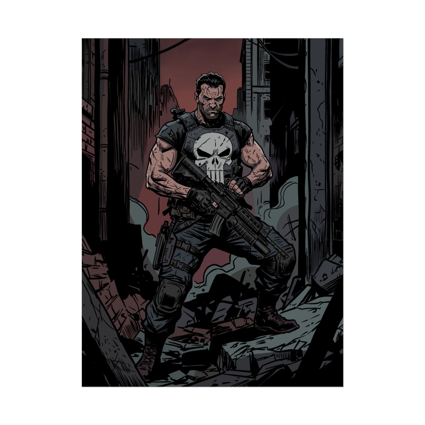 The Punisher - Vigilante Original Poster