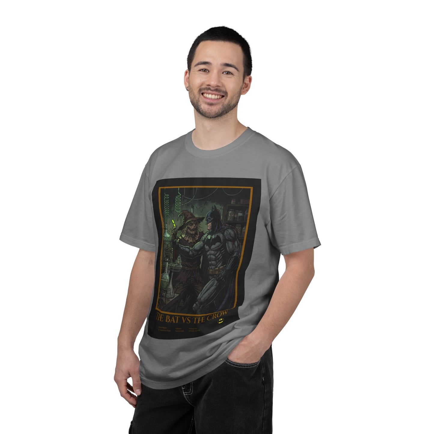 The Bat vs The Crow Graphic T-Shirt
