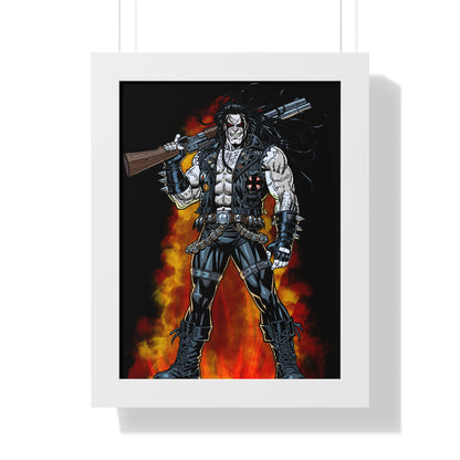 The Main Man Bounty Hunter - Framed Poster