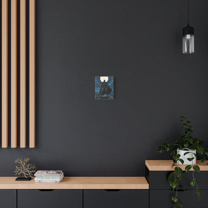 Batman Canvas Wall Art — Dark Knight Stretched Matte Canvas Print
