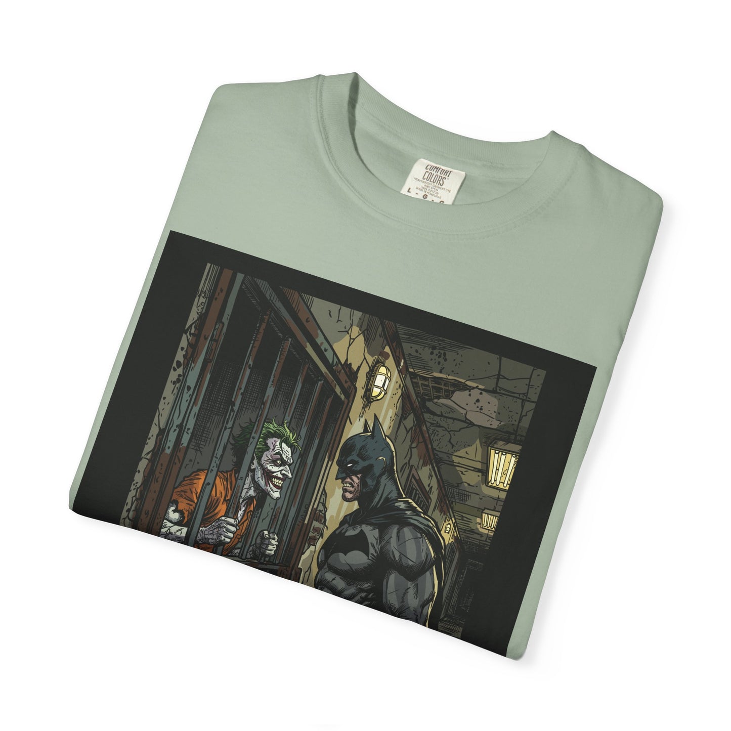 Batman vs Joker Graphic T‑Shirt — "Clown Prince V. Dark Knight" Comic Art Tee
