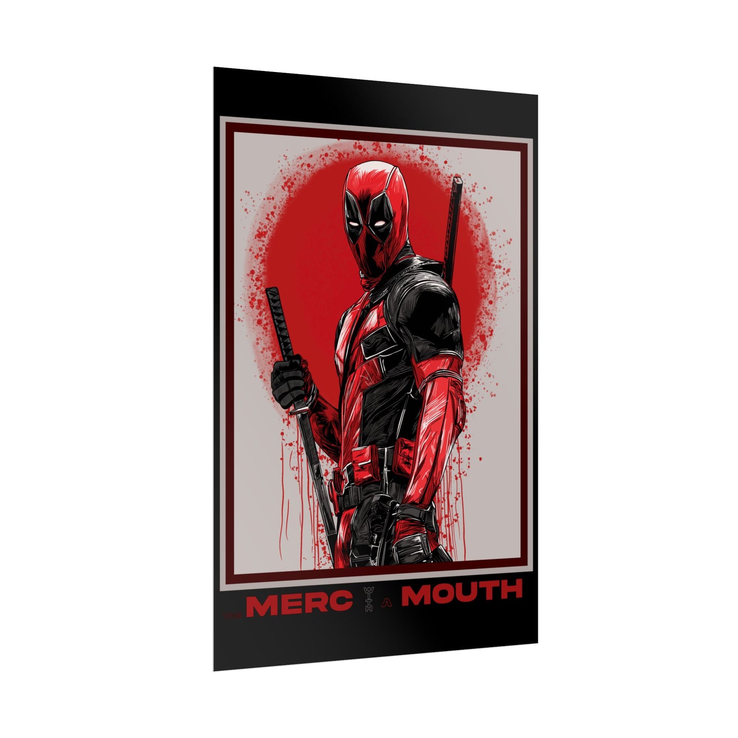 Deadpool "Merc with a Mouth" Rolled Poster