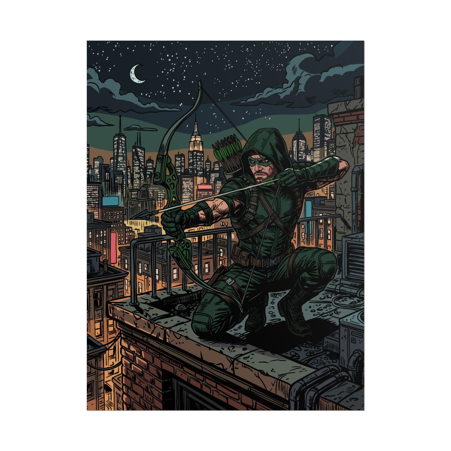 Green Arrow Poster