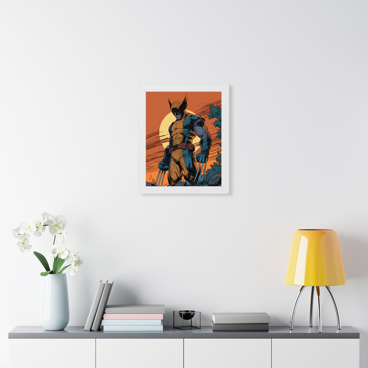 Wolverine - Dusk - Comic Art Framed Poster
