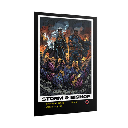 Storm & Bishop Cinematic Poster