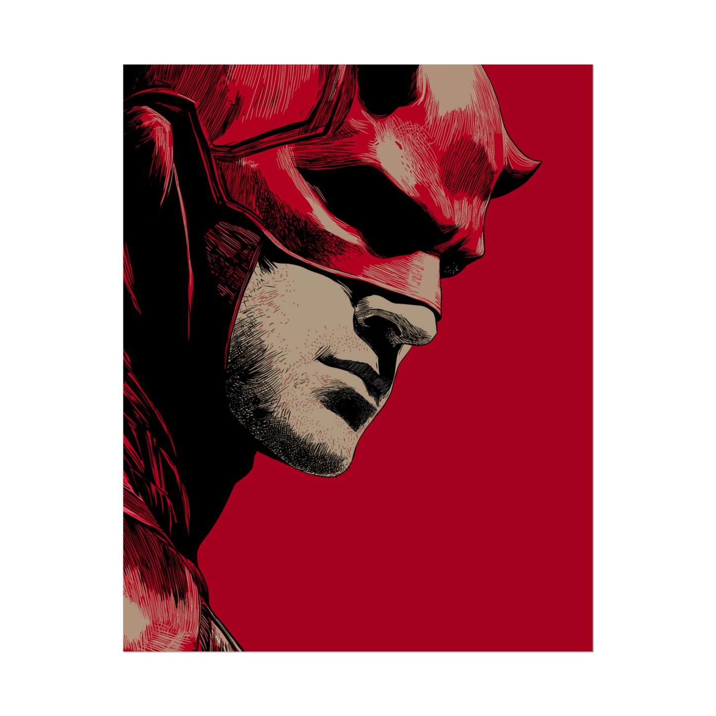 Daredevil Portrait Wall Art