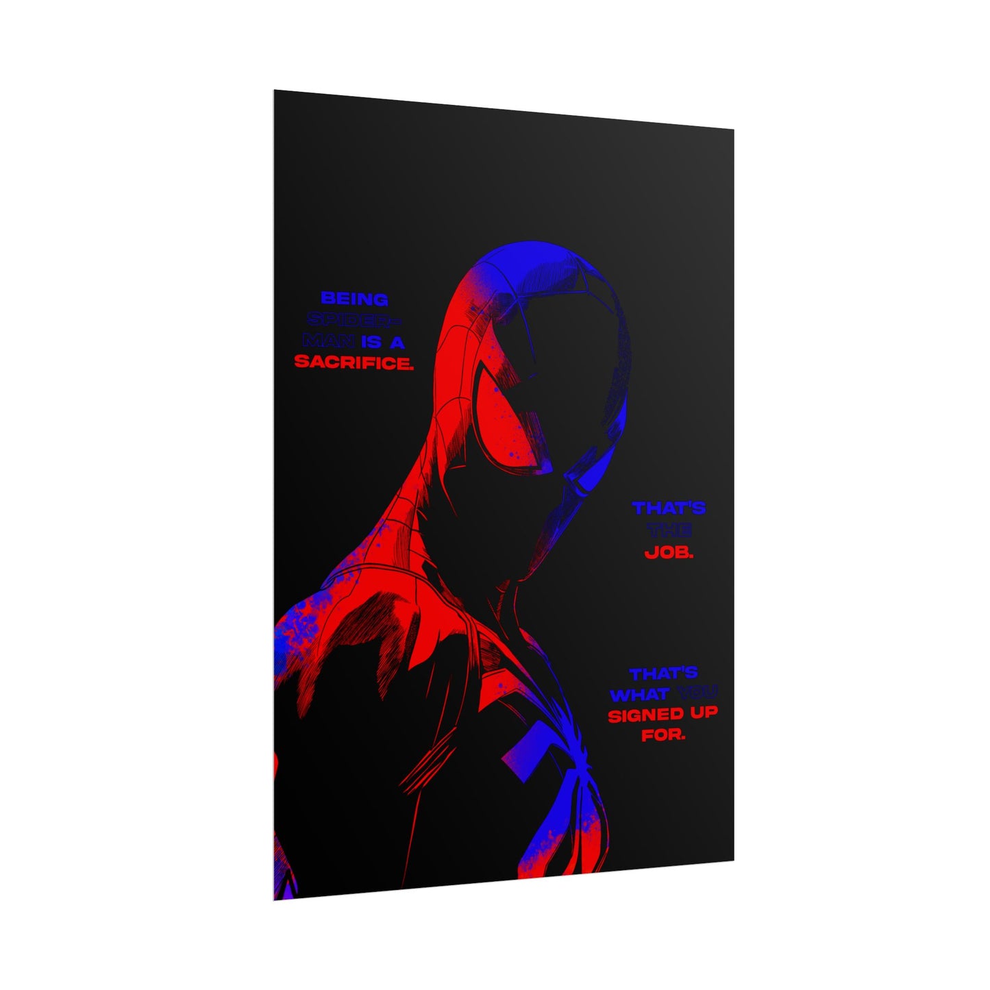Spider-Man 'Sacrifice' Poster
