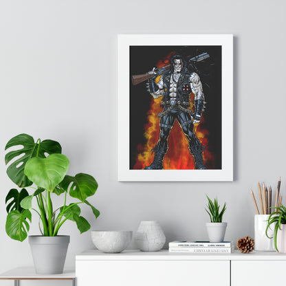 The Main Man Bounty Hunter - Framed Poster