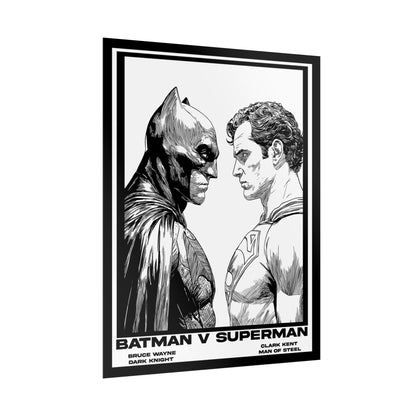 Cinematic Batman v Superman Rolled Poster