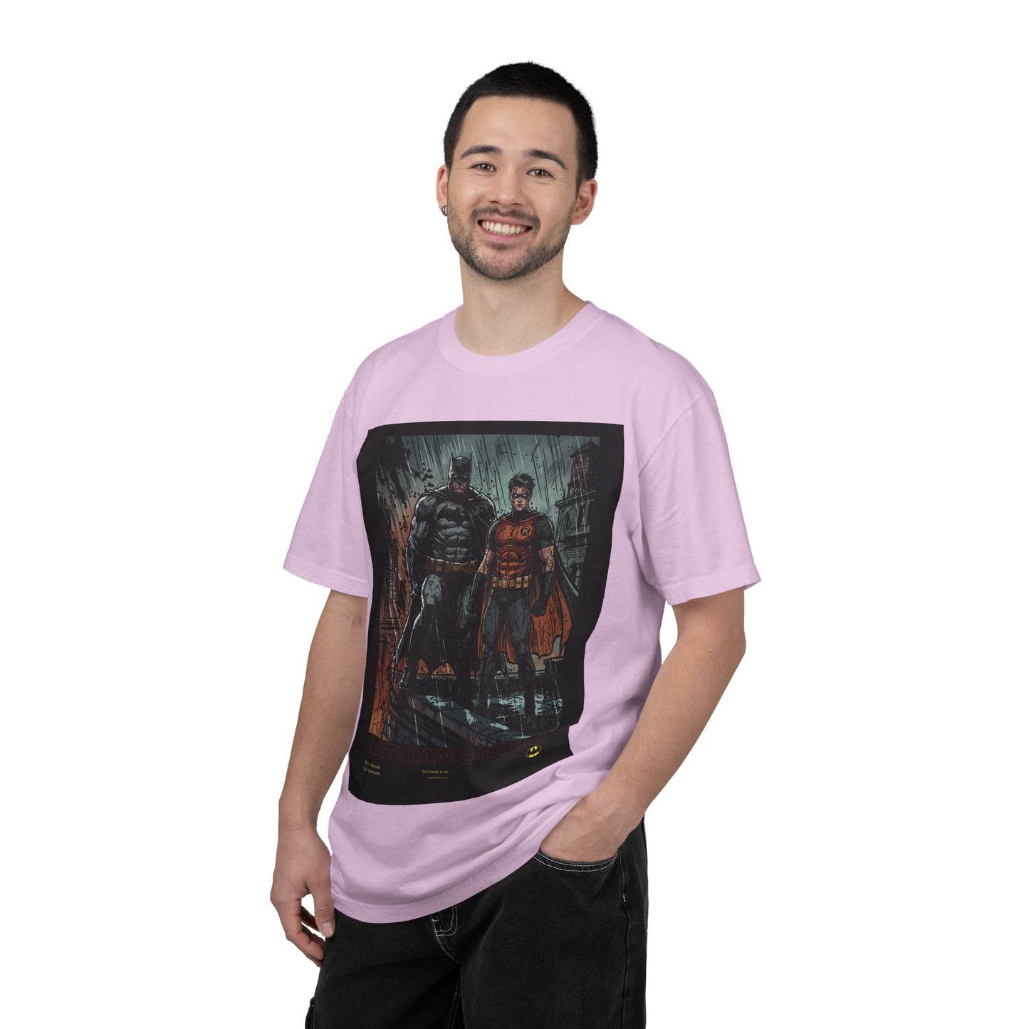 Batman & Robin Graphic T-Shirt — Dark City Comic Print