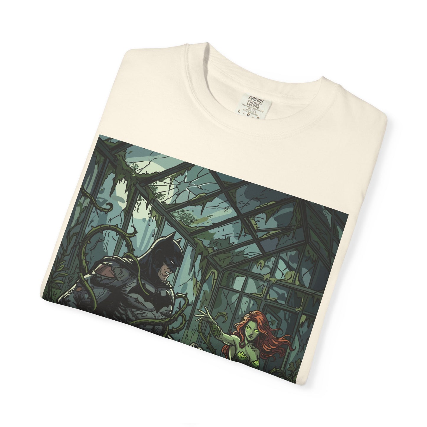 Batman & Poison Ivy Greenhouse Showdown T-Shirt