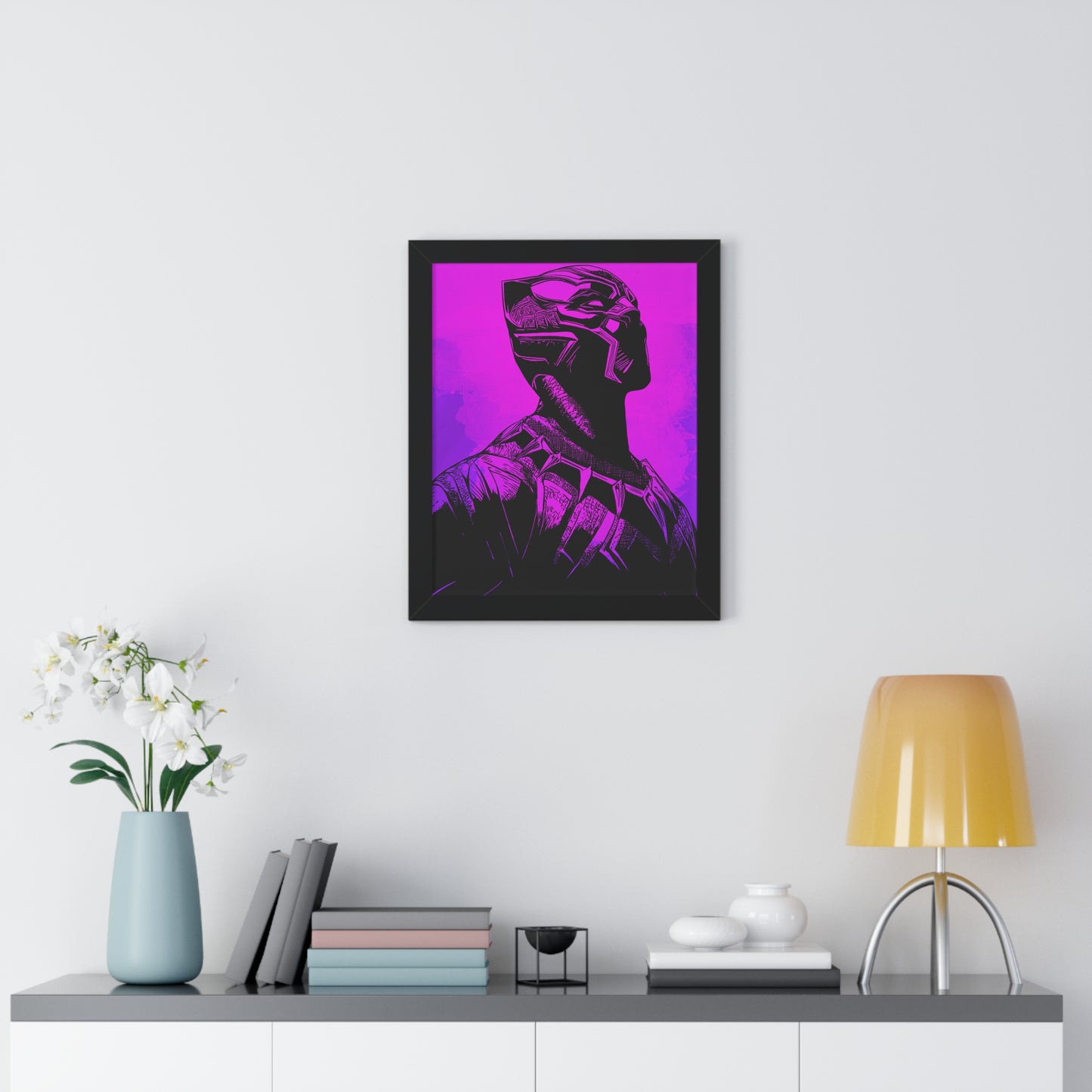 The King - Framed Vertical Poster