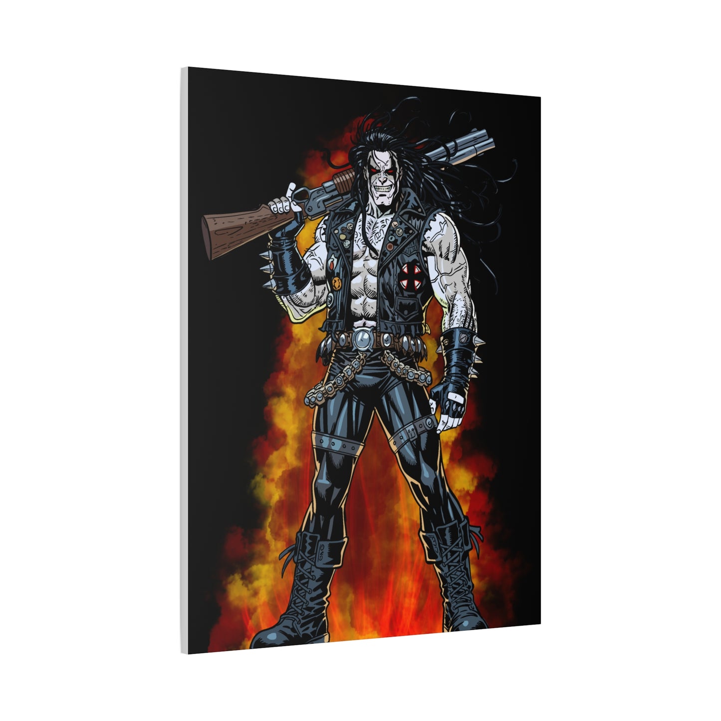 The Main Man Bounty Hunter - Matte Stretched Wall Art