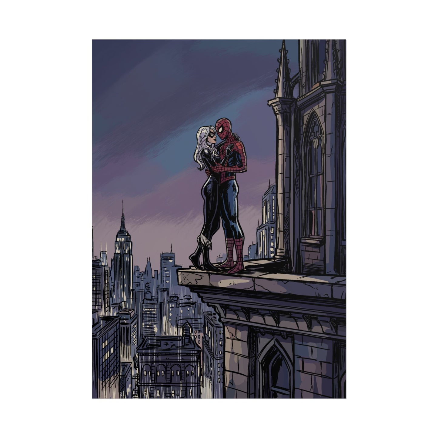 The Spider & The Cat #2 - Poster