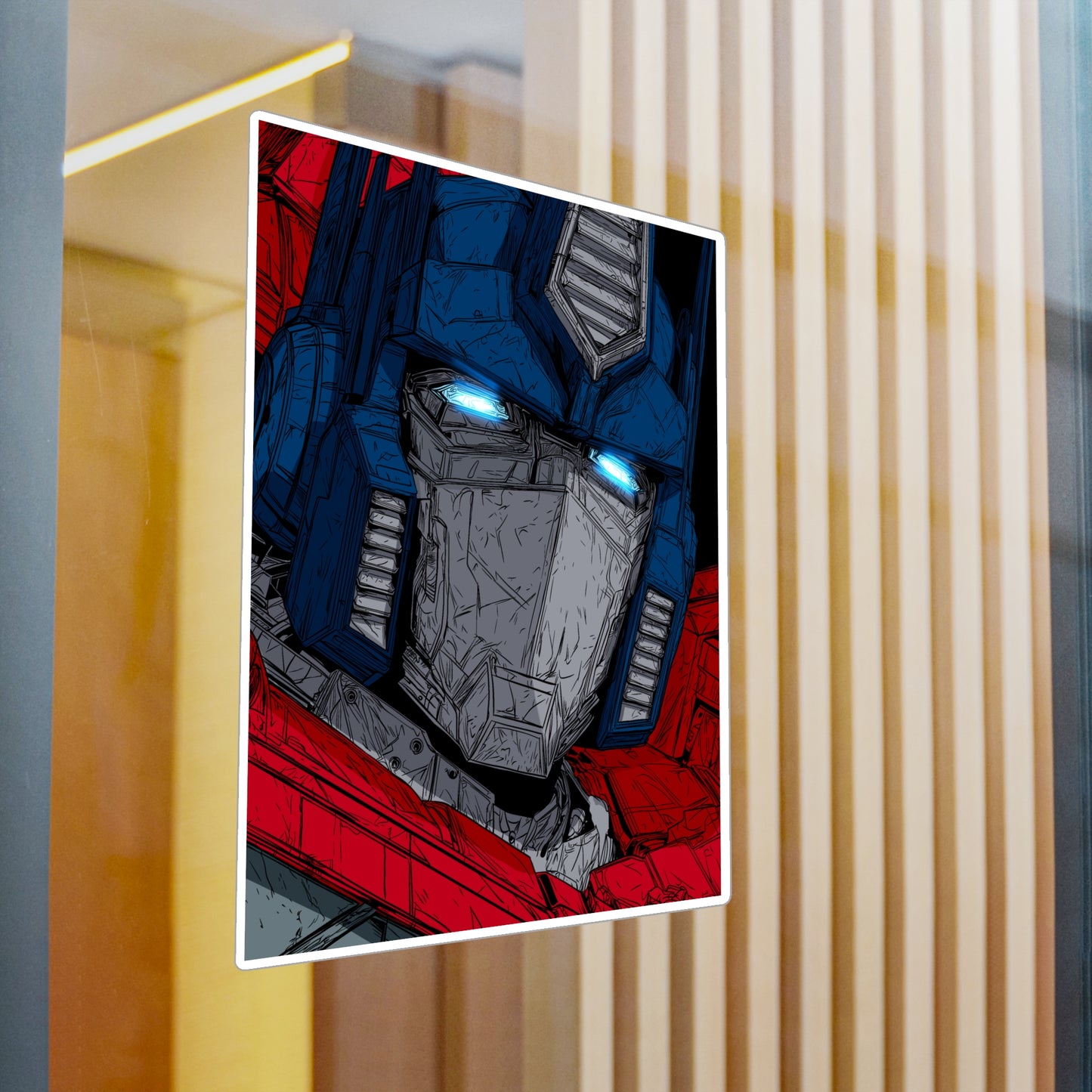 Optimus Prime Vinyl Decal
