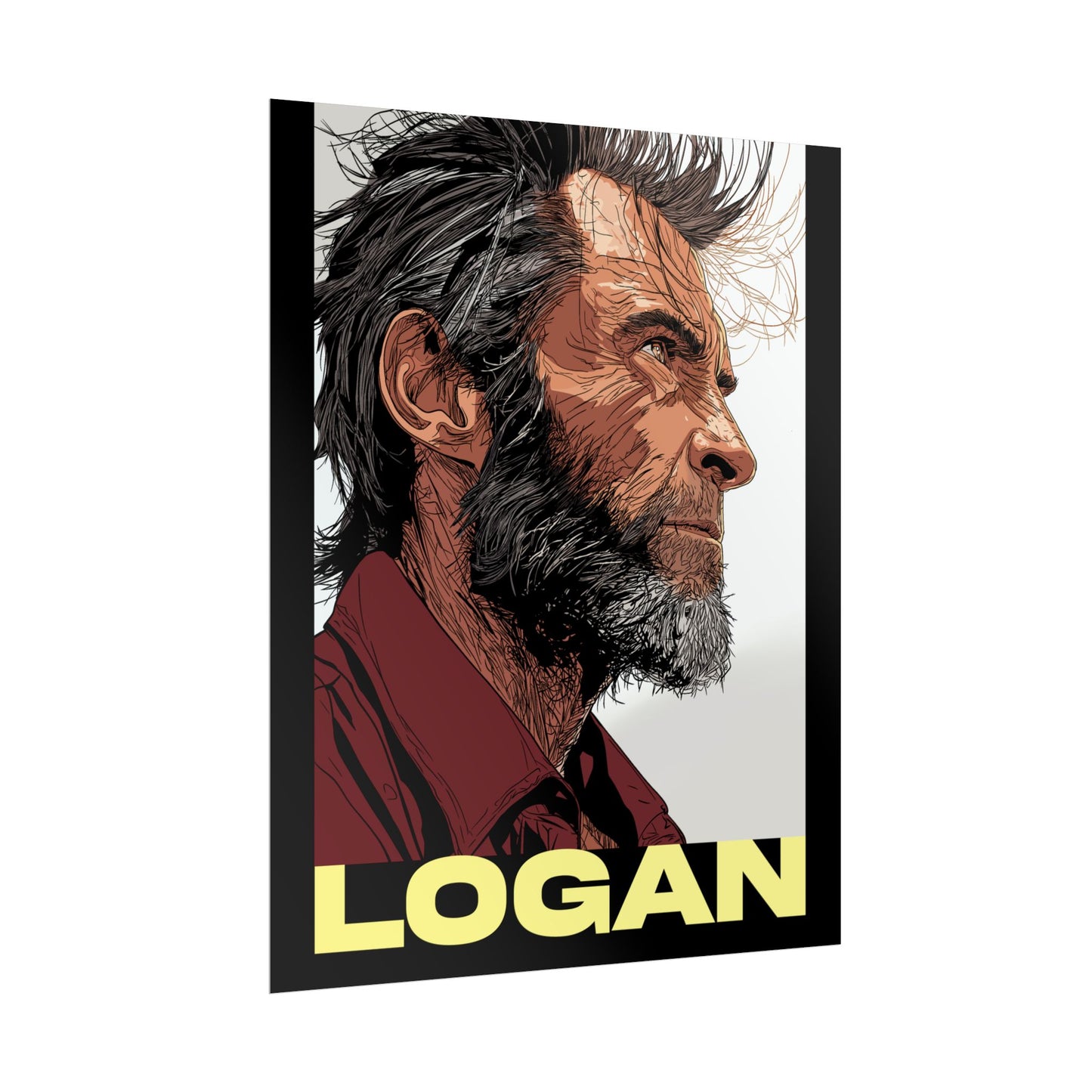 Wolverine - Logan Text Poster