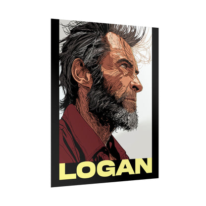 Wolverine - Logan Text Poster
