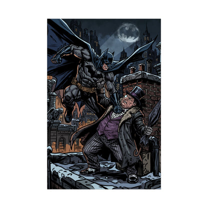 Batman vs. Penguin Rolled Poster