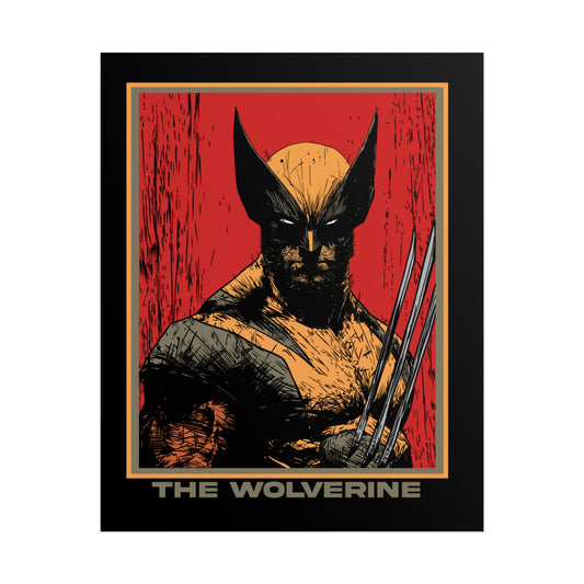 Wolverine Cinematic Rolled Poster