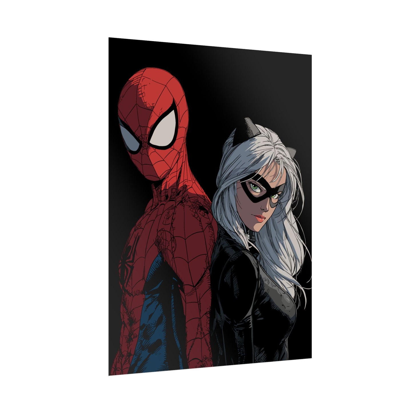 Spider-Man & Black Cat Rolled Poster