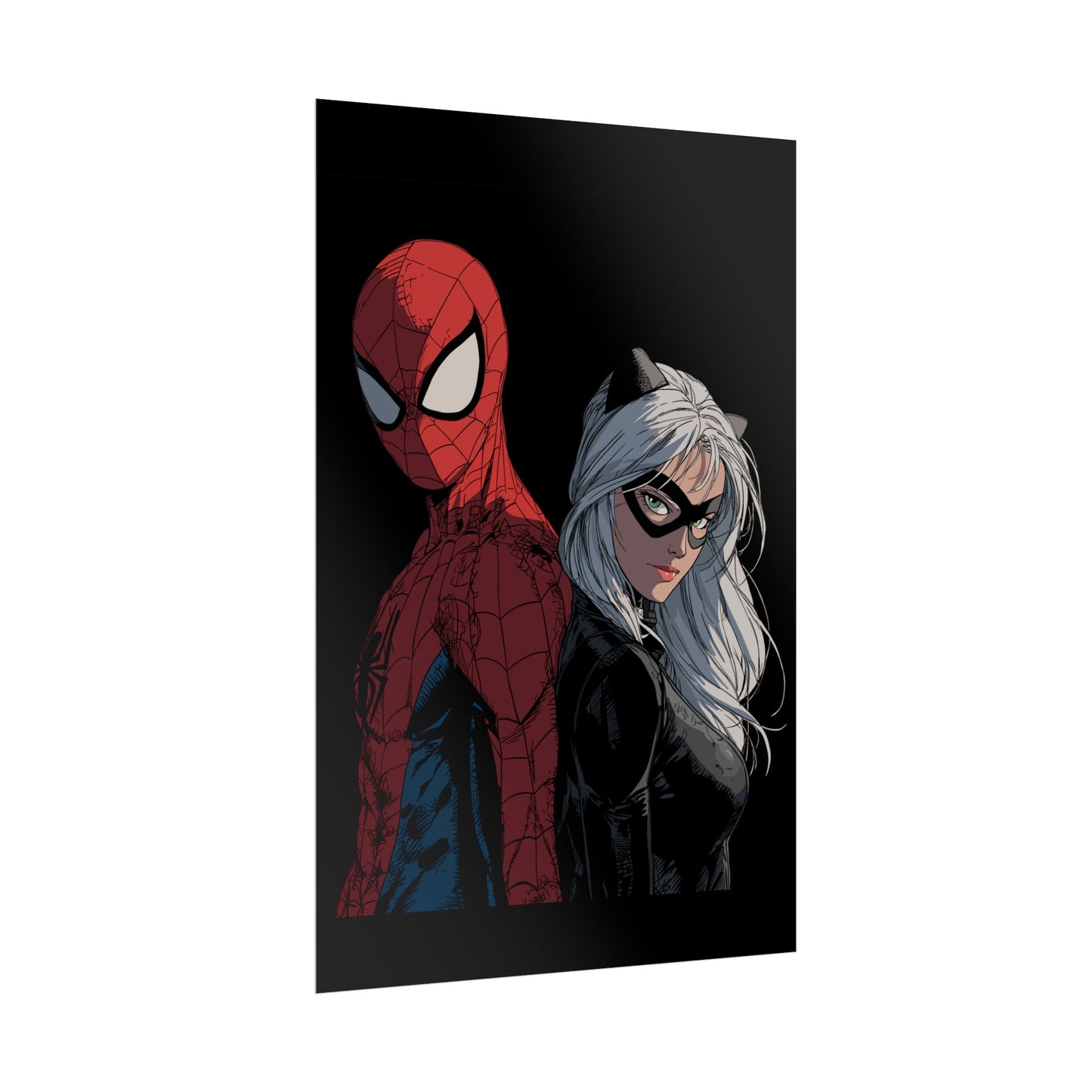 Spider-Man & Black Cat Rolled Poster