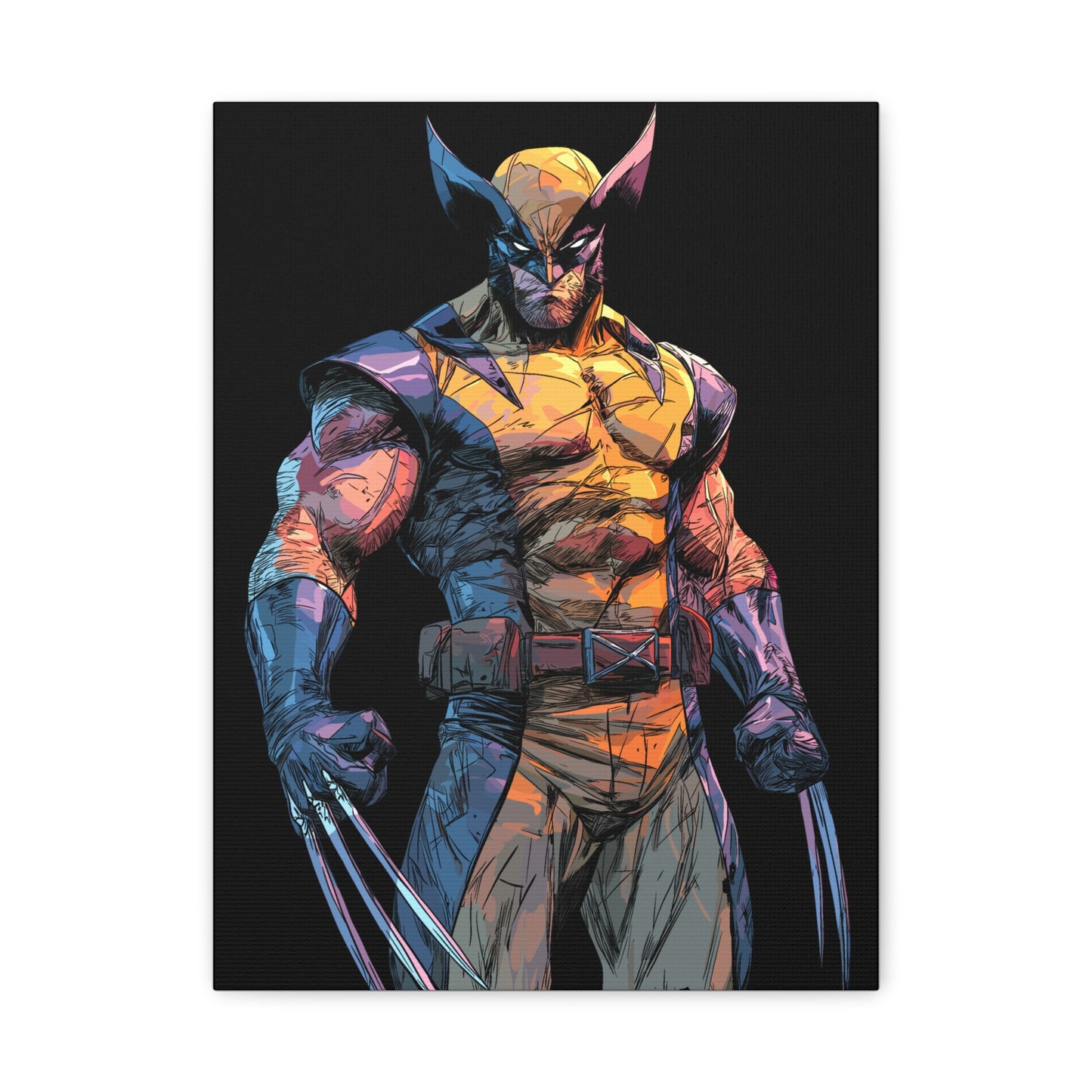 The Loner - Matte Stretched Canvas Print