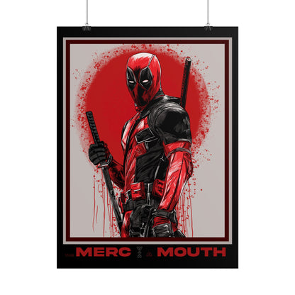Deadpool "Merc with a Mouth" Rolled Poster