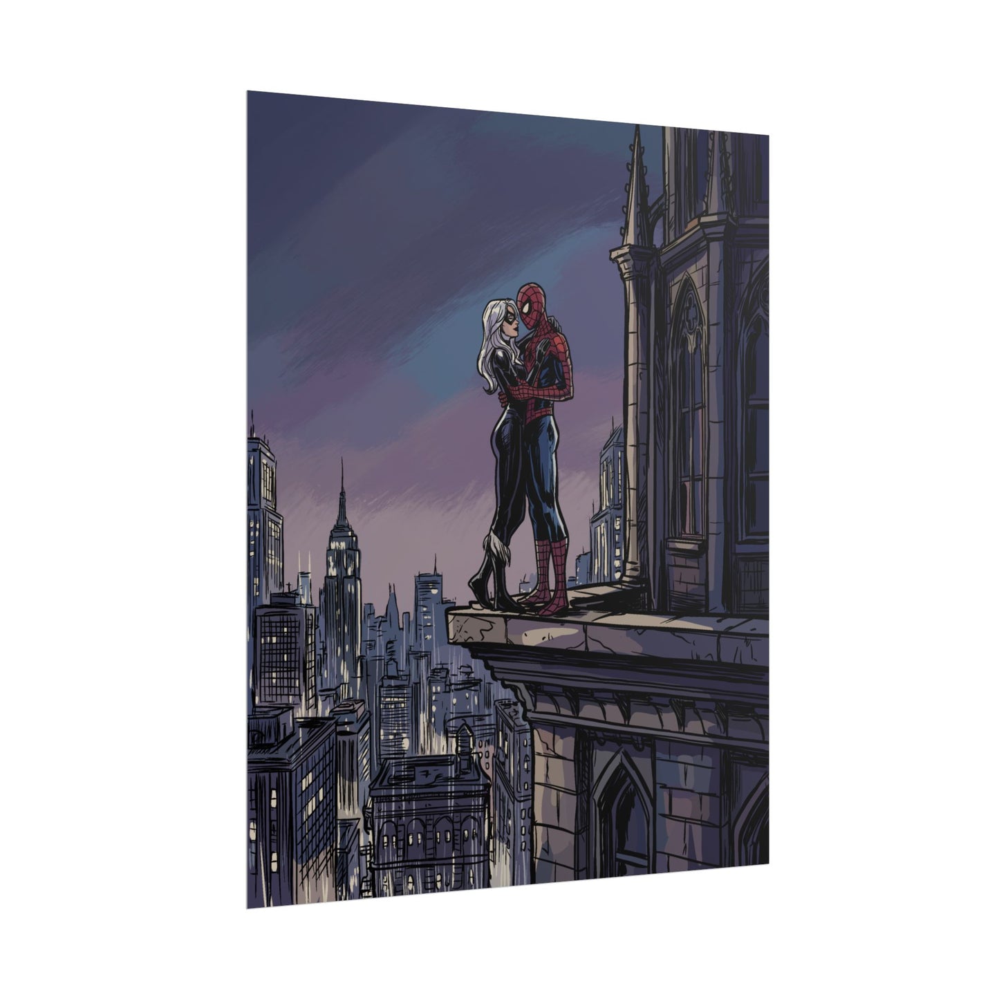 The Spider & The Cat #2 - Poster