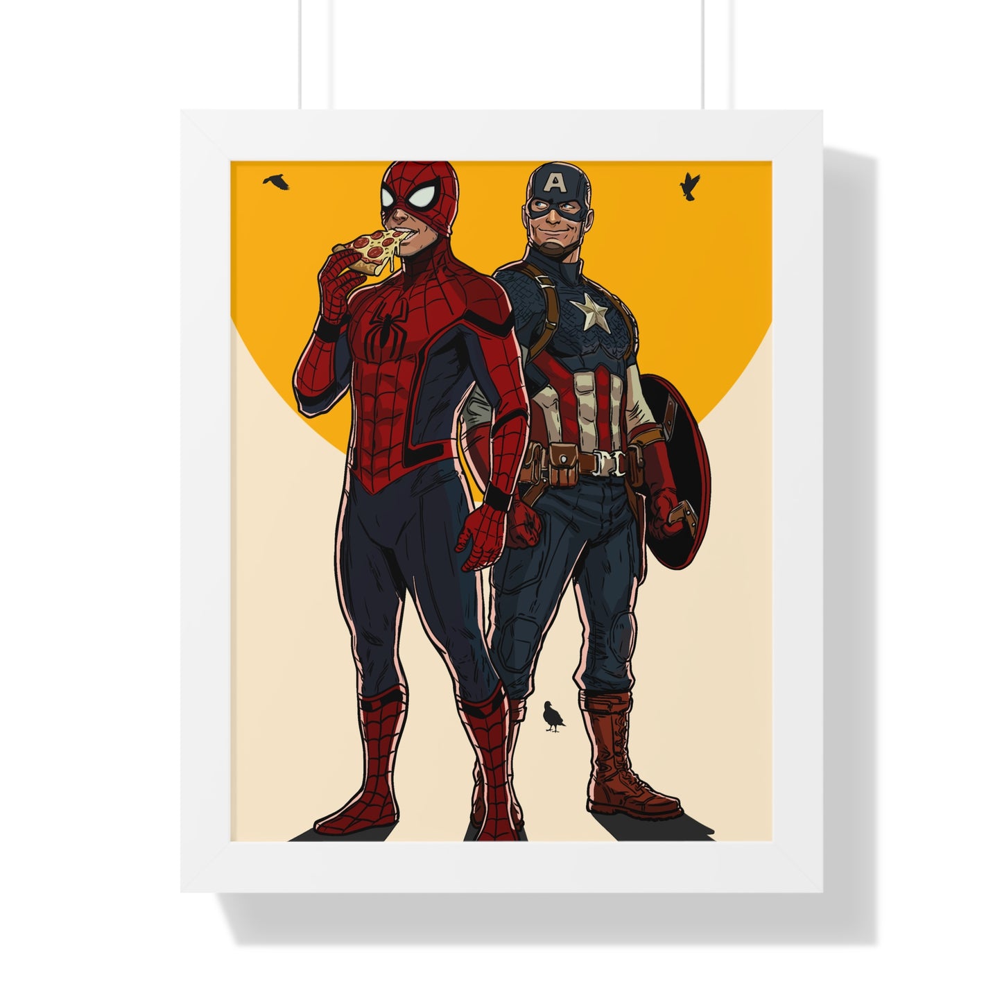Brooklyn vs Queens - Art Print