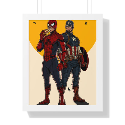 Brooklyn vs Queens - Art Print