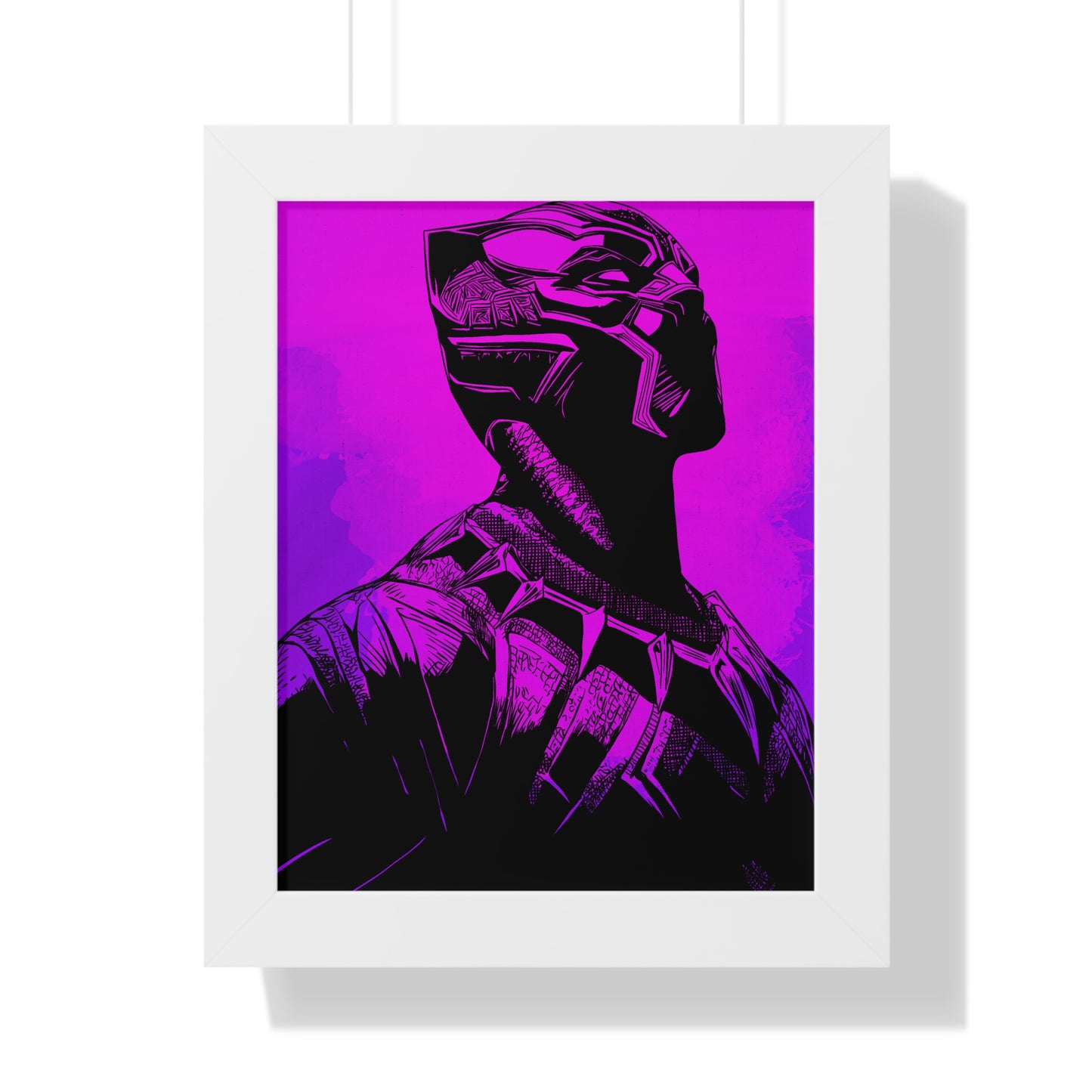 The King - Framed Vertical Poster