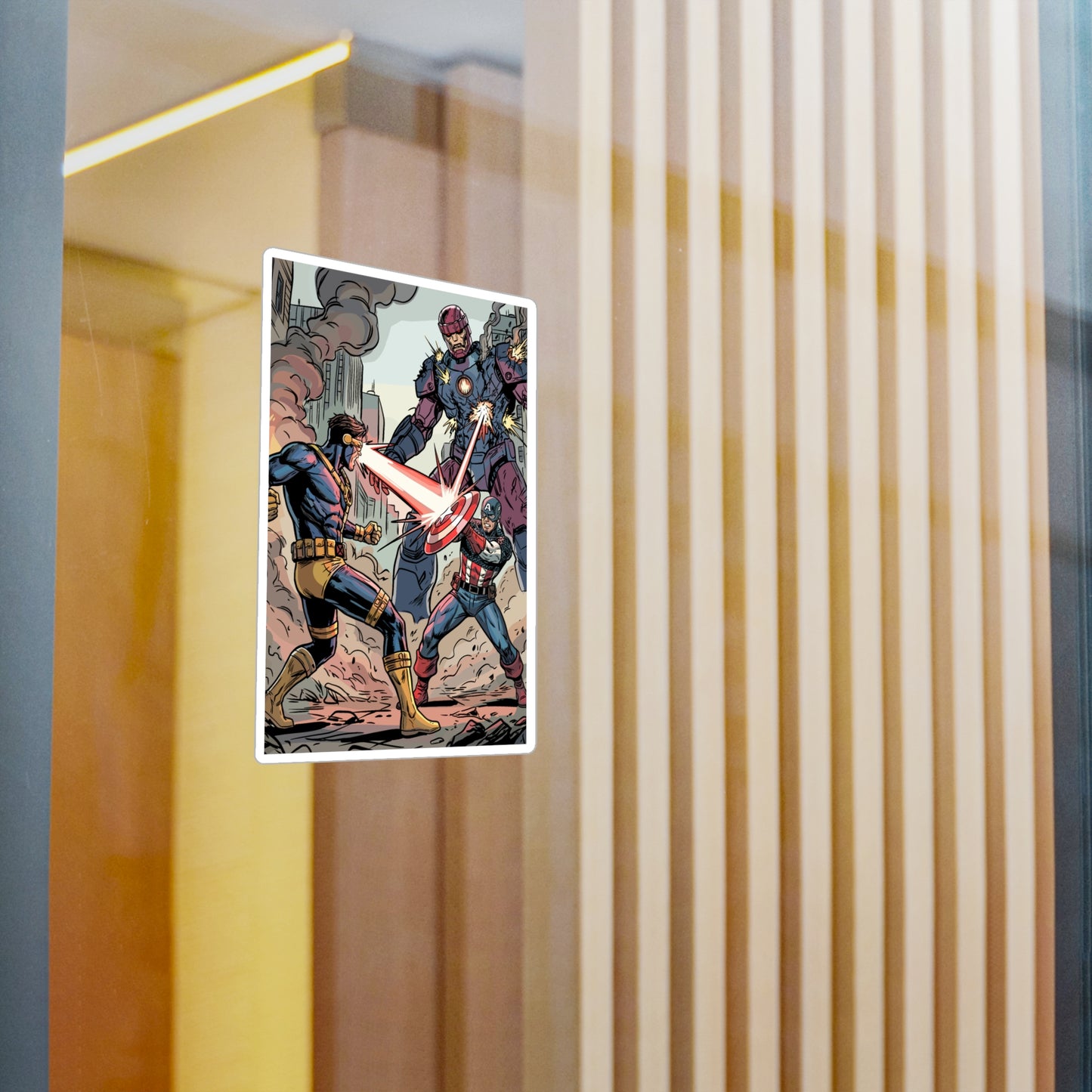 Steve & Scott Teamup - Sticker