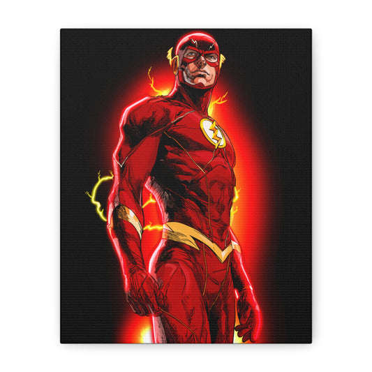 Scarlet Speed - Matte Canvas Print