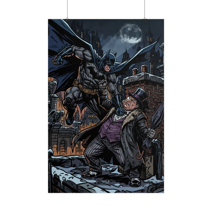 Batman vs. Penguin Rolled Poster