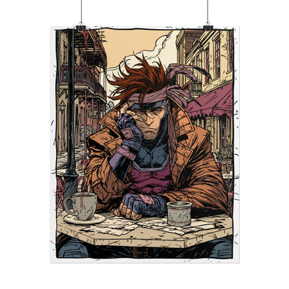 Gambit - New Orleans Cafe - Poster